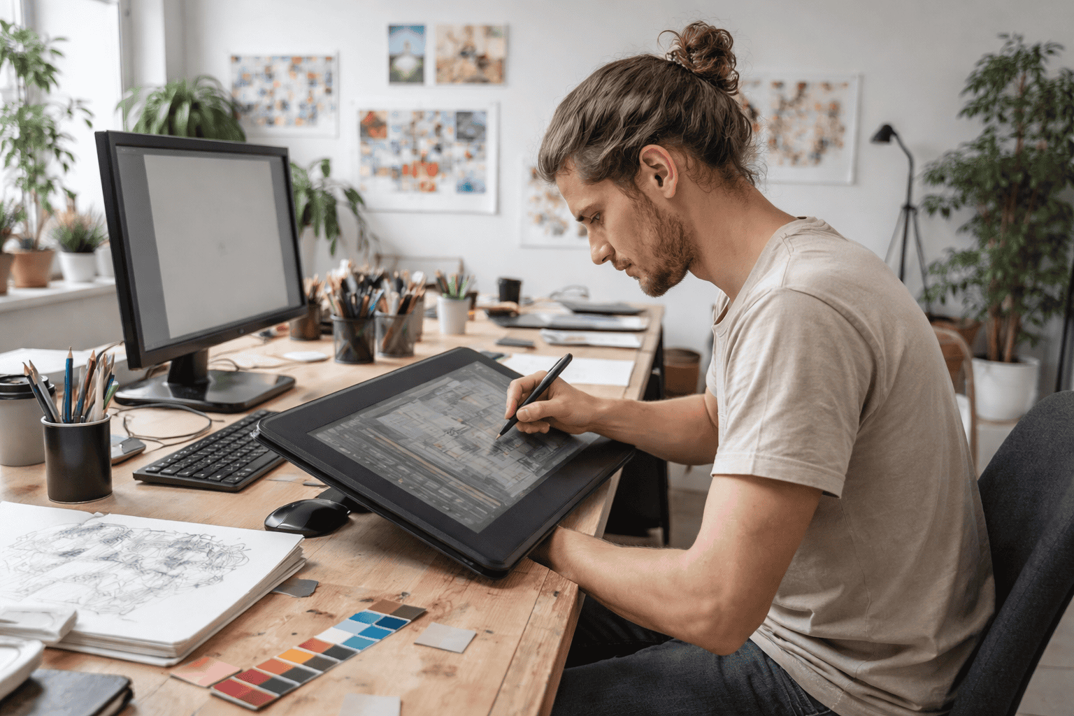 Contemporary Digital Art: Tools, Aesthetics, and Online Platforms